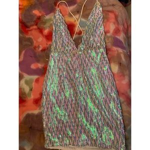 Superdown Sparkle Dress